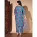 Picture of Splendid Cotton Cadet Blue Readymade Salwar Kameez