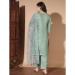 Picture of Cotton Dark Sea Green Readymade Salwar Kameez