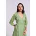 Picture of Organza Dark Sea Green Readymade Salwar Kameez