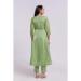 Picture of Organza Dark Sea Green Readymade Salwar Kameez