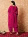 Picture of Wonderful Georgette Dark Red Kurtis & Tunic