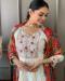 Picture of Lovely Georgette White Kurtis & Tunic