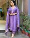 Picture of Splendid Georgette Medium Purple Kurtis & Tunic