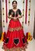 Picture of Marvelous Cotton & Silk Red Lehenga Choli