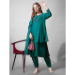 Picture of Classy Cotton Teal Readymade Salwar Kameez