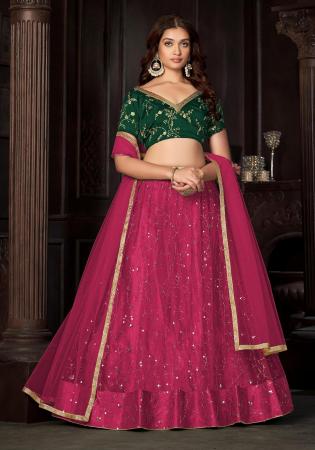 Picture of Splendid Silk Dark Khaki Lehenga Choli