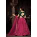 Picture of Splendid Silk Dark Khaki Lehenga Choli