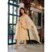 Picture of Lovely Silk Light Yellow Readymade Salwar Kameez