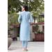 Picture of Enticing Silk Light Blue Readymade Salwar Kameez