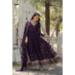 Picture of Delightful Georgette Purple Readymade Gown