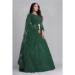 Picture of Sublime Net Dark Green Lehenga Choli