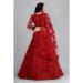 Picture of Graceful Net Crimson Lehenga Choli