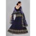 Picture of Resplendent Net Midnight Blue Lehenga Choli