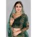 Picture of Alluring Net Sea Green Lehenga Choli