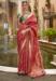 Picture of Gorgeous Silk Indian Red Saree