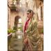 Picture of Appealing Silk Dark Khaki Saree