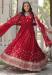 Picture of Sublime Georgette Fire Brick Readymade Gown