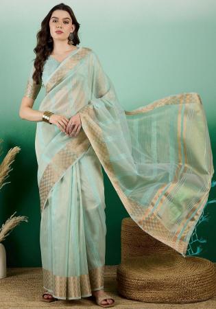 Picture of Admirable Organza Beige Saree