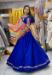 Picture of Splendid Rayon Dark Blue Readymade Lehenga Choli