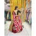 Picture of Elegant Rayon Fire Brick Readymade Lehenga Choli