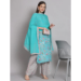 Picture of Chiffon Medium Turquoise Readymade Salwar Kameez