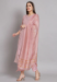 Picture of Comely Chiffon Rosy Brown Readymade Salwar Kameez