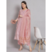 Picture of Comely Chiffon Rosy Brown Readymade Salwar Kameez