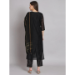 Picture of Gorgeous Chiffon Black Readymade Salwar Kameez