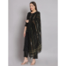 Picture of Gorgeous Chiffon Black Readymade Salwar Kameez