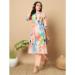 Picture of Resplendent Rayon Light Blue Kurtis & Tunic