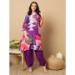 Picture of Resplendent Rayon Pink Kurtis & Tunic