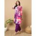 Picture of Resplendent Rayon Pink Kurtis & Tunic