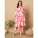 Picture of Pretty Chiffon Hot Pink Kurtis & Tunic