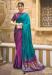 Picture of Sublime Satin & Silk Purple Saree