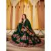 Picture of Fascinating Georgette Dark Green Lehenga Choli