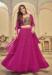 Picture of Statuesque Georgette Pale Violet Red Lehenga Choli