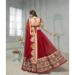 Picture of Excellent Georgette Maroon Lehenga Choli