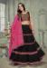 Picture of Elegant Georgette Black Lehenga Choli