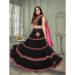 Picture of Elegant Georgette Black Lehenga Choli