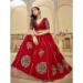 Picture of Sightly Georgette Maroon Lehenga Choli