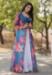 Picture of Delightful Georgette Cadet Blue Readymade Lehenga Choli