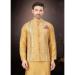 Picture of Pleasing Silk Light Yellow Kurtas