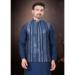 Picture of Comely Silk Dark Slate Blue Kurtas