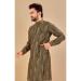 Picture of Excellent Cotton Dark Olive Green Kurtas