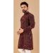 Picture of Exquisite Cotton Maroon Kurtas