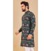 Picture of Exquisite Cotton Dark Slate Grey Kurtas