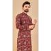 Picture of Well Formed Cotton Fire Brick Kurtas