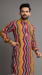 Picture of Classy Cotton Fire Brick Kurtas