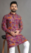 Picture of Magnificent Cotton Pale Violet Red Kurtas