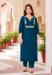 Picture of Resplendent Crepe Navy Blue Kurtis & Tunic